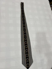 Conte Di Milano Men's Gray Tie