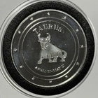 Taurus Zodiac Astrology Rare Collector Coin 1 Troy Oz .999 Fine Silver Round 999