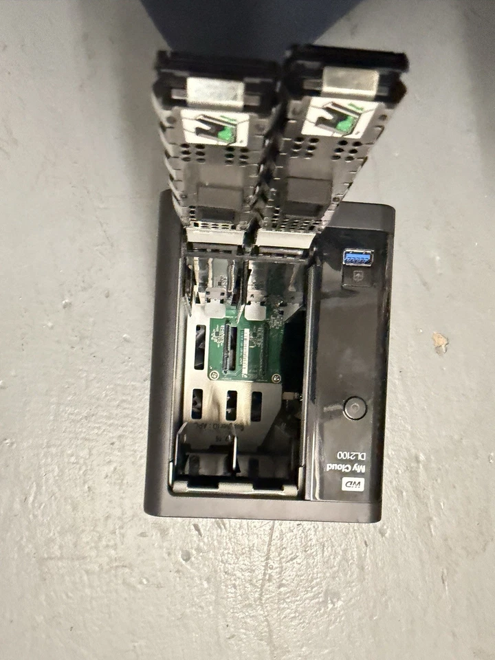 Western Digital My Cloud EX2100 NAS Network Storage Drive + 2 x 1TB New TESTED - Image 3 of 4