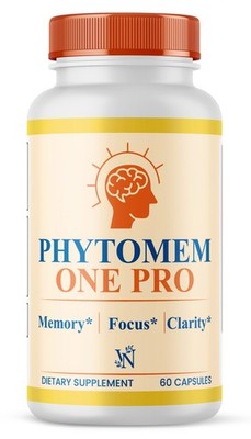 Phytomem One Capsules, Official Brain & Memory Support Supplement 60ct