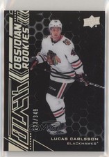 2020-21 SPx UD Black Obsidian Rookies 133/349 Lucas Carlsson #OR-23 vm9