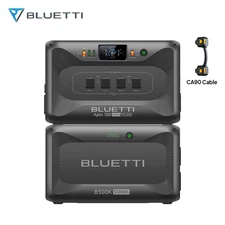 BLUETTI Apex 300+B500K Power Station 3840W 7884.8Wh for Home Backup Power Outage