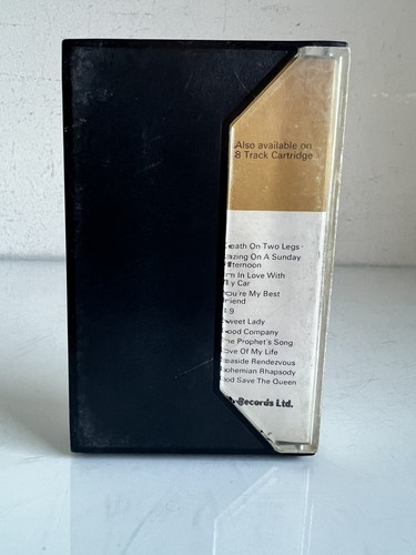 Queen – A Night At The Opera - Cassette Tape Album 1975 TC-EMTC 103 Paper Label - Picture 13 of 14