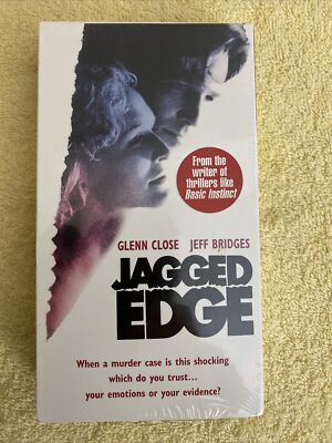 Jagged Edge (VHS, 1996, Closed Captioned)SEALED VINTAGE