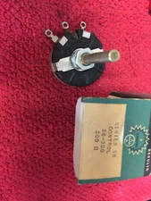 SERIES 58 CONTROL  58-300  300 OHM CLAROSTAT  NOS