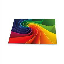 Herdabdeckplatten Ceranfeld Spritzschutz Glasplatte 80x52 Deko Abstrakt Bunt
