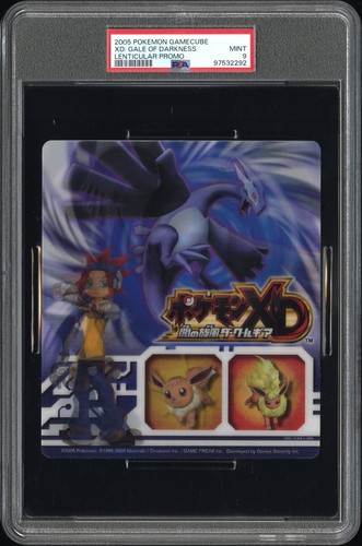 PSA 9 Shadow Lugia Japanese XD Gale of Darkness Lenticular Promo Pokemon Eevee
