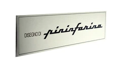 Pininfarina Emblem Badge Metal Sign
