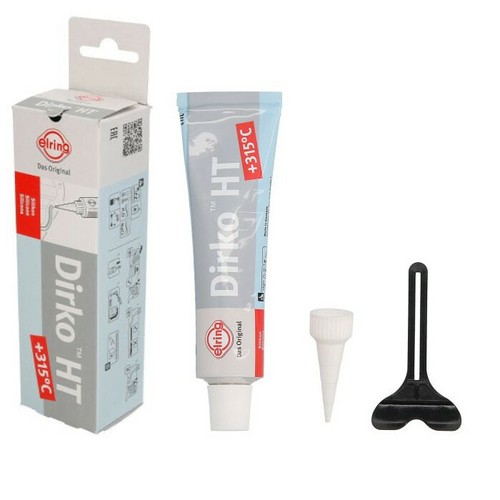 Elring Dirko HT High Temperature Silicone Sealant Grey 70ml