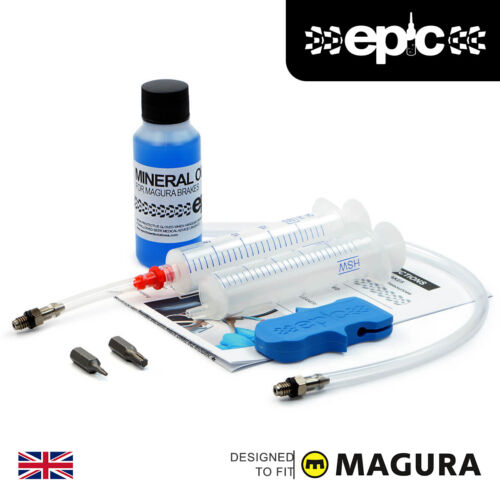 Kit de saignement Epic Magura et huile minérale | Tous les modèles Magura | MT-series/HS11/HS33 - Photo 1/14