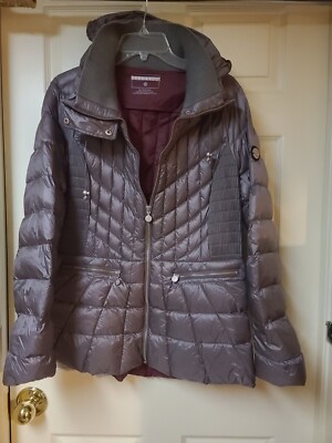 Bernando Woman Parka Coat Brown Sz XL