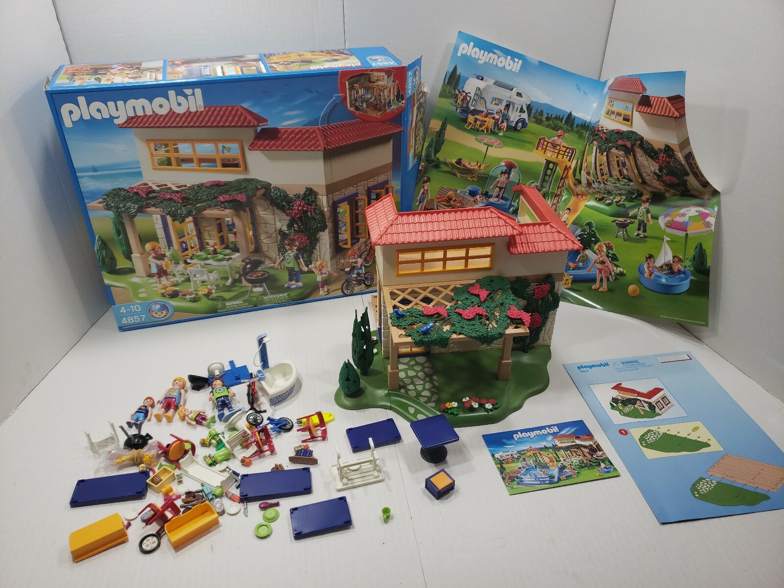 playmobil summer house 4857