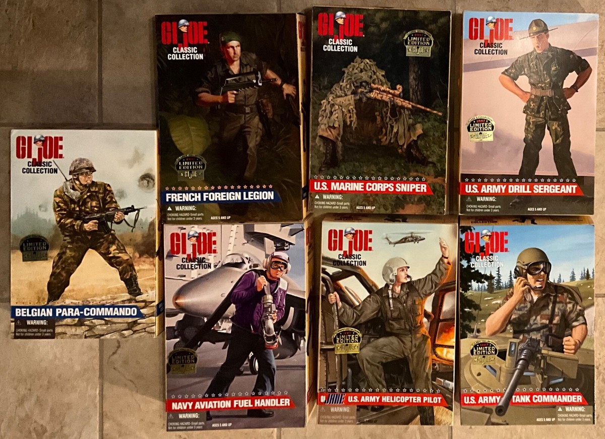 GI Joe 1997 Limited Edition Classic Collection Pick From