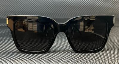 SAINT LAURENT SL 507 001 Black Grey Unisex 54 mm M Size Sunglasses