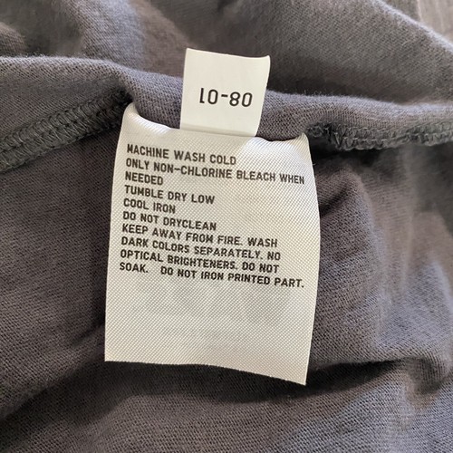 UT Uniqlo Kids Star Wars Rouge One Darth Vader T-shirt Size 7-8 Dark Gray Cotton - Picture 9 of 9