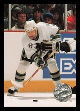 Dean Evason #230 1991-92 Pro Set Platinum San Jose Sharks