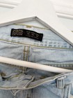 Excellent ZARA Mid Waisted Wide Leg Denim Jeans Distressed Size 4/36 Long Tall — photo 4