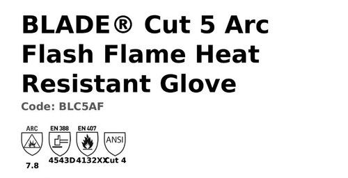 Blade Cut 5 Arc Flash Resistant Glove Size - Picture 2 of 2