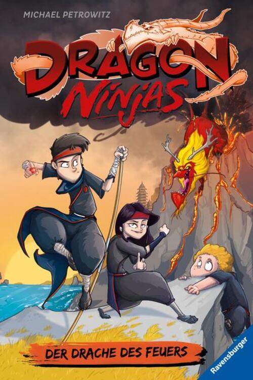 Thumbnail - Dragon Ninjas, Band 2: Der Drache Des Feuers | Michael Petrowitz |