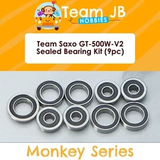 Team Saxo GT-500W-V2 - 9 Pcs Rubber Sealed Bearings Kit