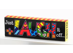 Bloc du bureau du Sentiment de Britto – LAUGH ** NEW **