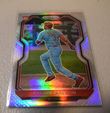 2021 Prizm Silver Prizm Tier II #138 Dylan Carlson - St. Louis Cardinals RC