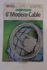 Macintosh 6  modem cable, Mini DIN 8 male to DB25 male
