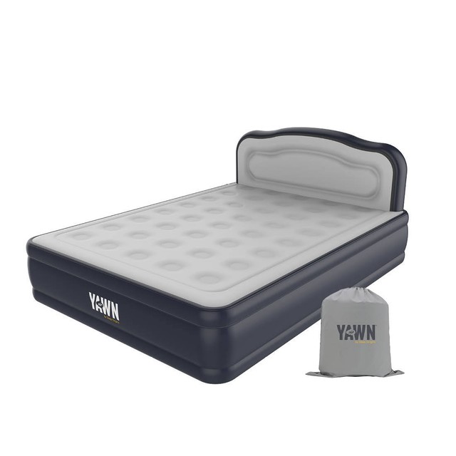 Yawn Air Bed The Luxury Self Inflating Airbed With Built In Pump And Yawn Air Bed Self Inflating Airbed With Built In Pump And Headboard King Size