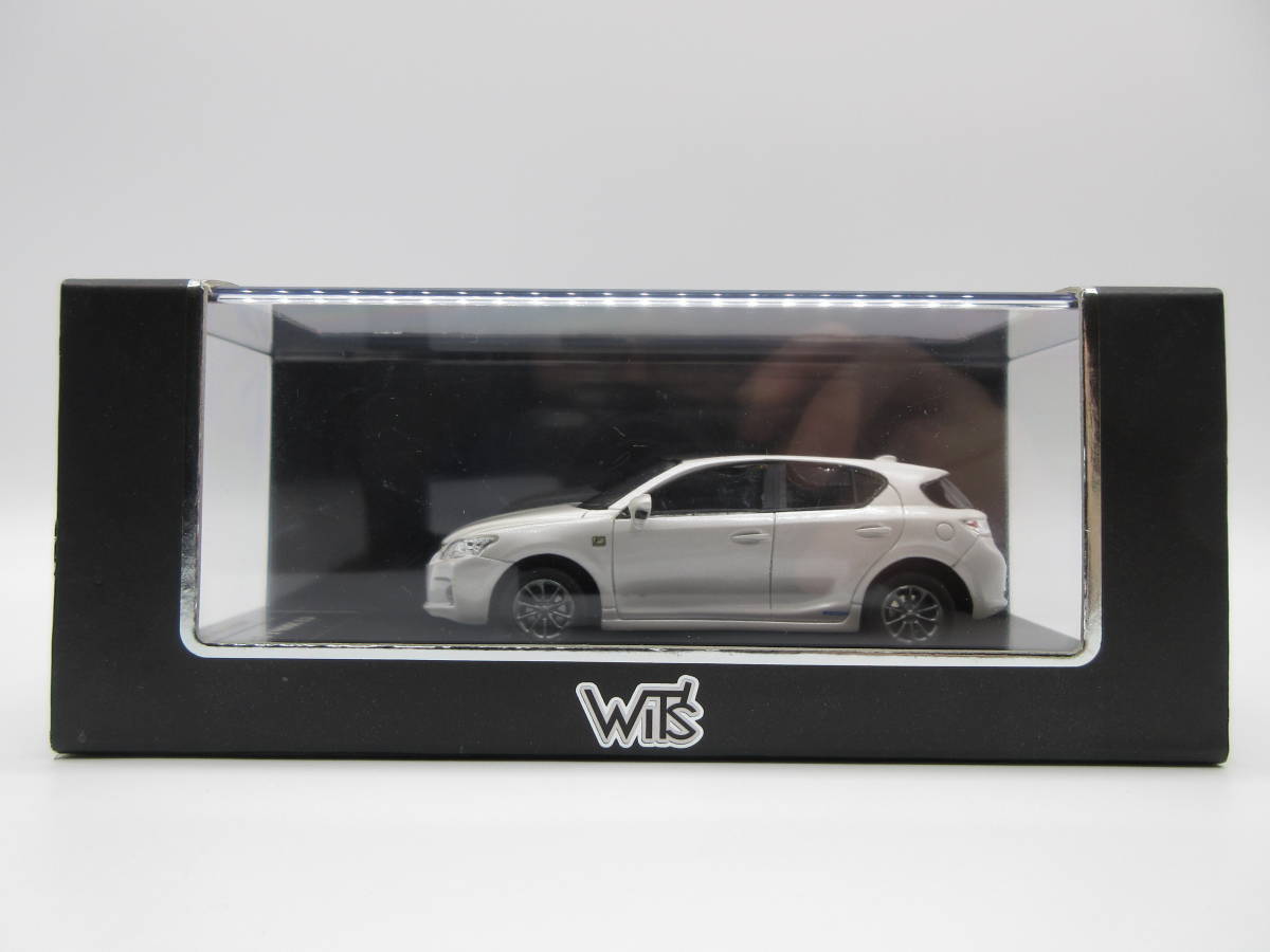 人気ブランドの新作 1:43 WiT`s Nova White Minicar 2012 SPORT F 200h CT Lexus 乗用車