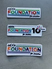 UEFA Foundation FIFA UCL Champions League Felt Heat Seal Patch