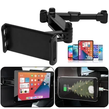 Car Headrest Holder 360° - Car Back Seat Headrest for Tablet Phone Mount Stand