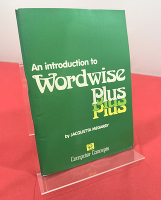 Einführung in Wordwise Plus Handbuch von Computer Concepts für BBC Micro