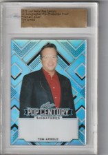Tom Arnold 2022 leaf metal pop century pre-production proof 1/1 prismatic silver