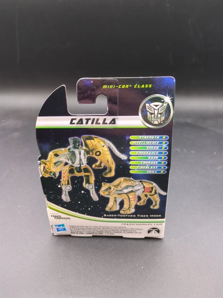 Transformers CATILLA Dark of the Moon Mini-Con Class Figure Hasbro 2010 RARE NEW - Image 2 of 2