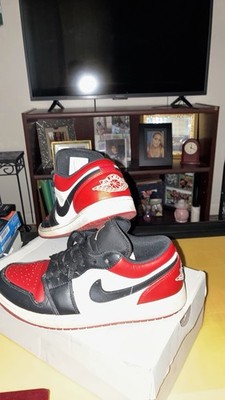 Jordan Air Jordan 1 Low Men s Low Top Colorblock Lace Up Basketball