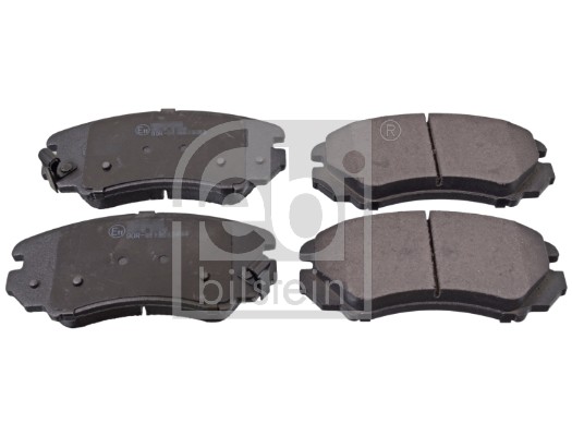 Vorderachse Febi Bilstein 16489 Bremsbelagsatz, Scheibenbremse FüR Hyundai,Kia-image