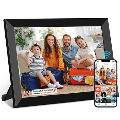 32GB FRAMEO 10.1 Inch Smart WiFi Digital Photo Frame 1280x800 IPS LCD Touch Scre
