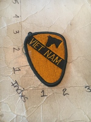 US Army 1st Cavalry Viet Nam smaller 3'' Patch 7/22/25 modern copy