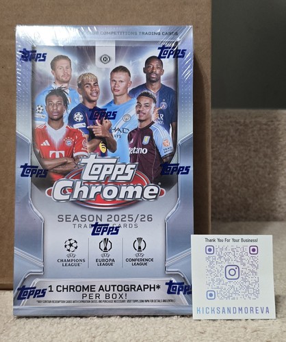 2025/26 Topps Chrome UEFA Club Competitions
