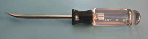 Craftsman Tack Puller V-Slot Tip Pry Bar Nagelzieher schwarz klar 41397 WF - Bild 2 von 2