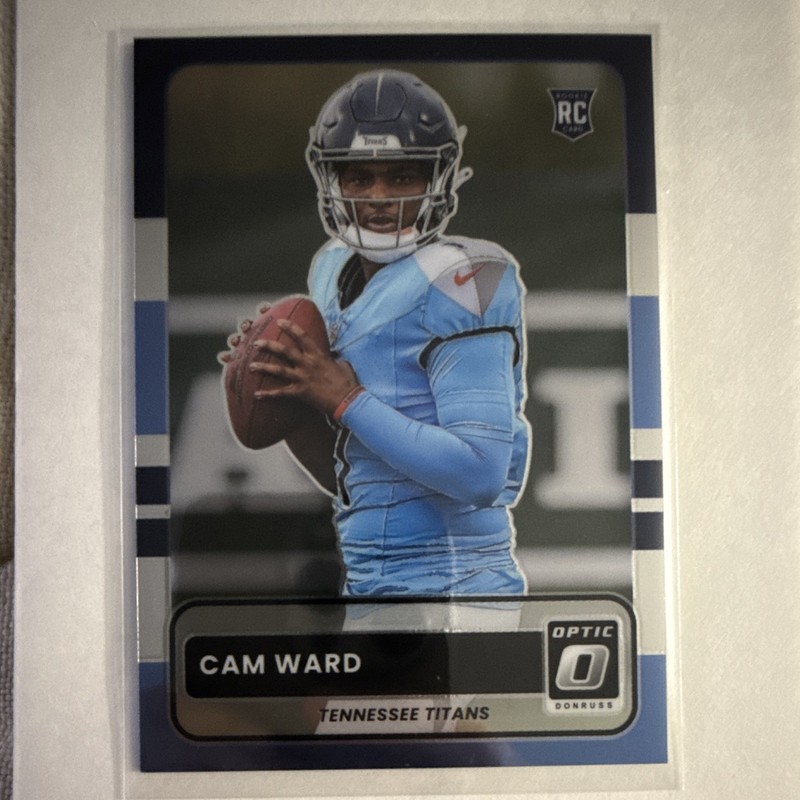 Panini 2025 Donruss Optic 2015 Retro Cam Ward RC #1 Tennessee Titans