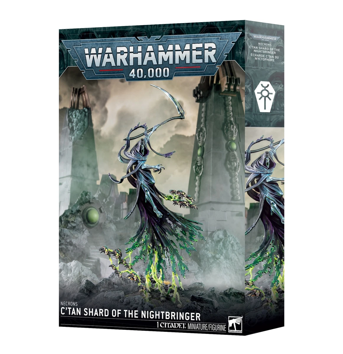 Necrons Unassembled & Unpainted Warhammer 40K Miniature Toys for
