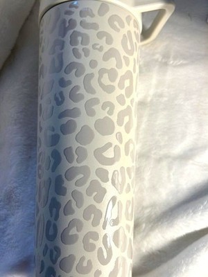 Simple Modern Rally 24oz Protein Shaker   White Leopard   New in Box