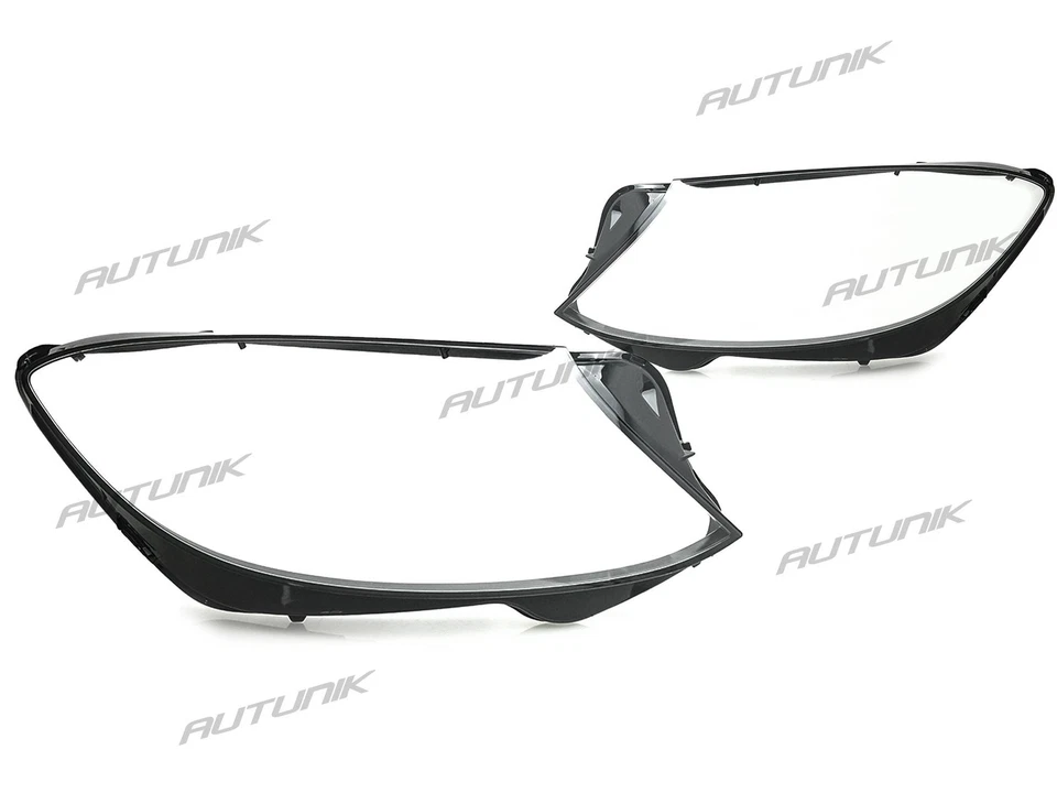 for Mercedes-Benz S-Class W222 2014-2017 Headlight Lens Cover L&R S550/S63 Sedan Foto 4 de 4