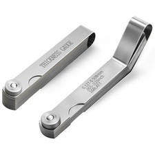 Maclia 2PCS Feeler Gauges Set - Stainless Steel Feeler Gauges for Valves, Sta...