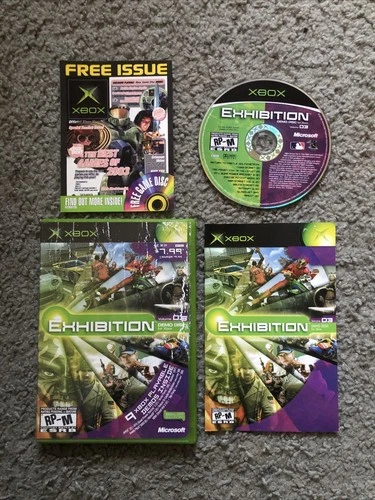 Exhibition: Demo Disc for Xbox Vol. 3 (Microsoft Xbox 2003) Tested CIB W/ Insert