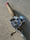 Vintage South Bend No 550 Fishing Reel with Fishing Rod — photo 3