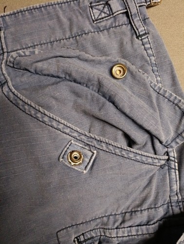 Pantalones Cortos de Carga Militar Polo Ralph Lauren Para Hombres 34x8.5 Calce Relajado Bolsillos a Presión - Imagen 2 de 12