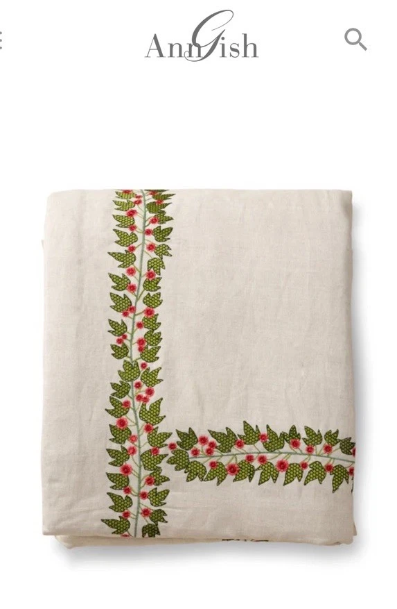 The Met X Ann Gish Tree of Life Holiday Throw - Image 2 of 4