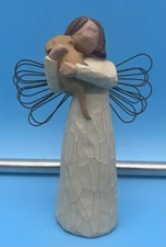 Willow Tree Figurine - Angel Of Friendship - Demdaco - Susan Lordi 1999 - 5"